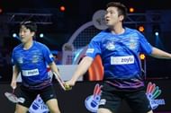 Kim Sa Rang & Kim Gi Jung in action for Mumbai Rockets (Image Credits - PBL)